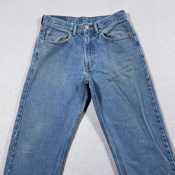 Levi's 550 Relaxed Fit Jeans‎ Men 30x30 Light Wash Denim Straight Leg Tag 31x30 - Picture 2 of 12
